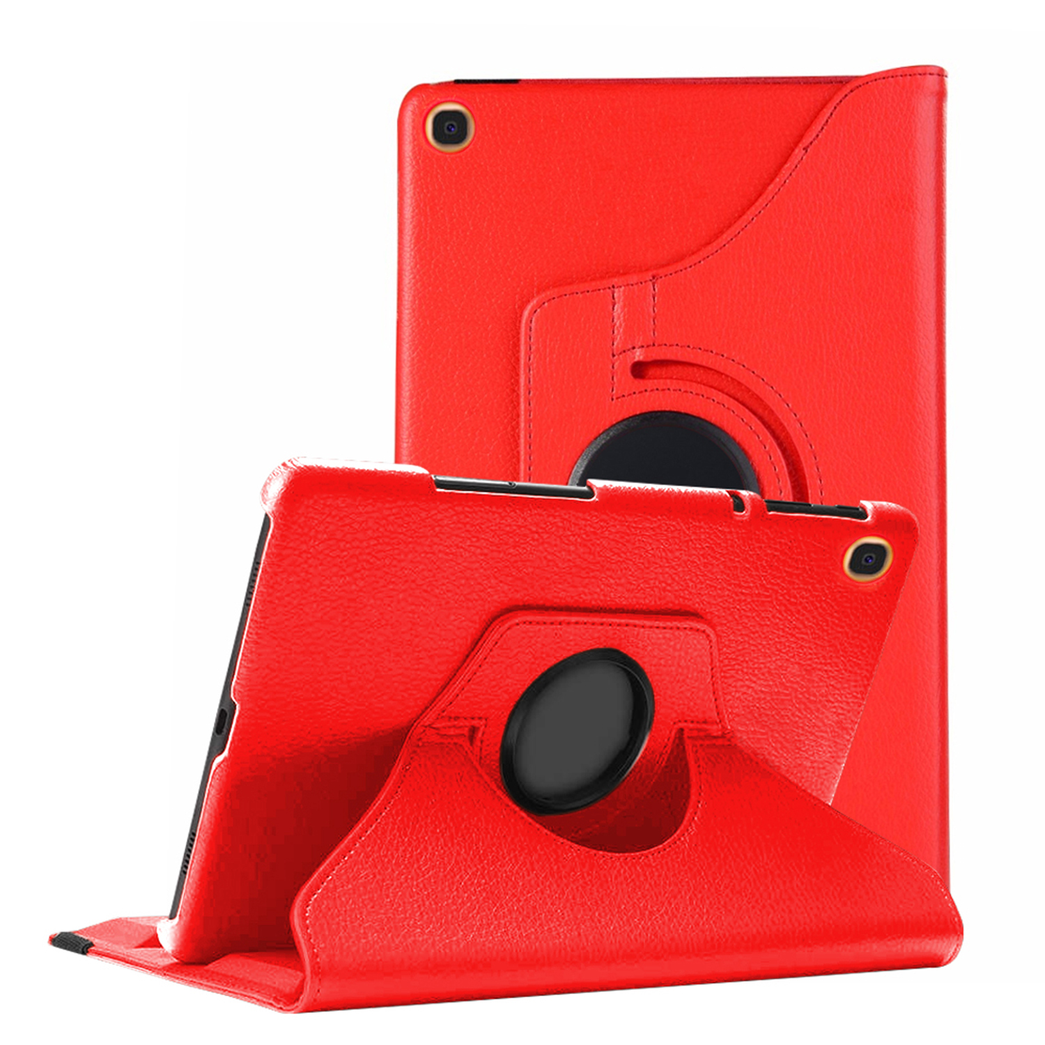 Samsung Galaxy Tab S5e T720 Kılıf CaseUp 360 Rotating Stand Kırmızı